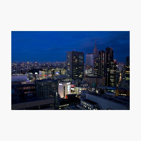Tokyo at Night Photographic Print