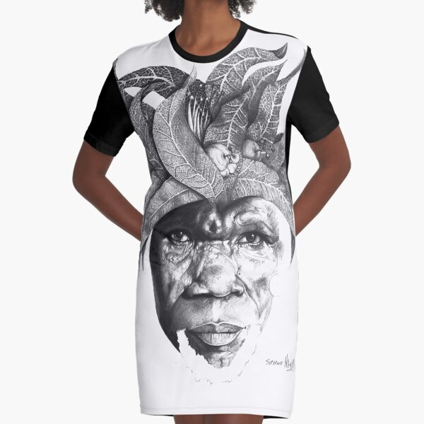 The Original Sunman - By Siphiwe Ngwenya Graphic T-Shirt Dress