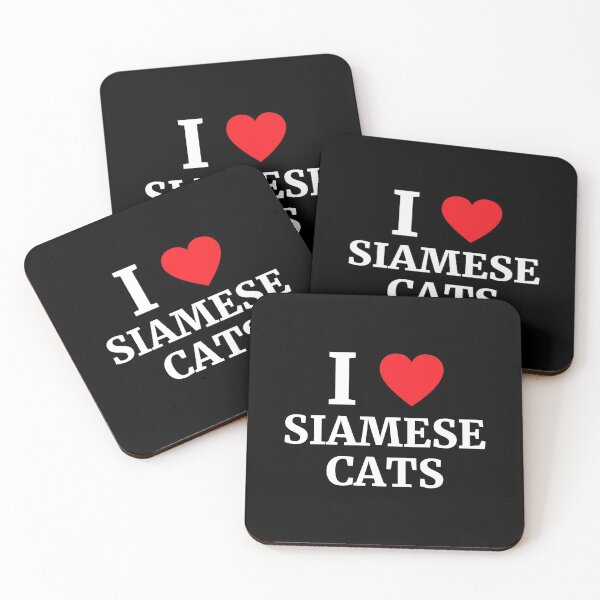 Item preview, I Love Siamese Cats Heart  designed and sold by Vanover Designs.