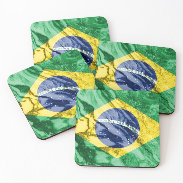 Artikelvorschau, Marble flag of Brazil entworfen und verkauft von Dr-Pen.