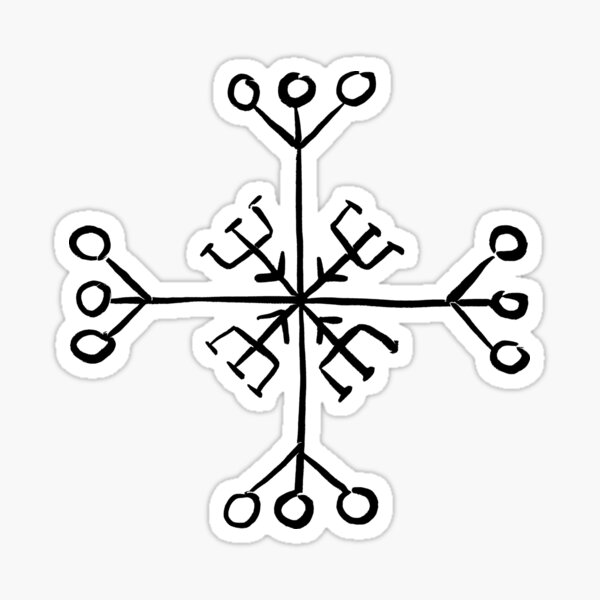 Item preview, Viking mandala designed and sold by -Holy-Chicken-.