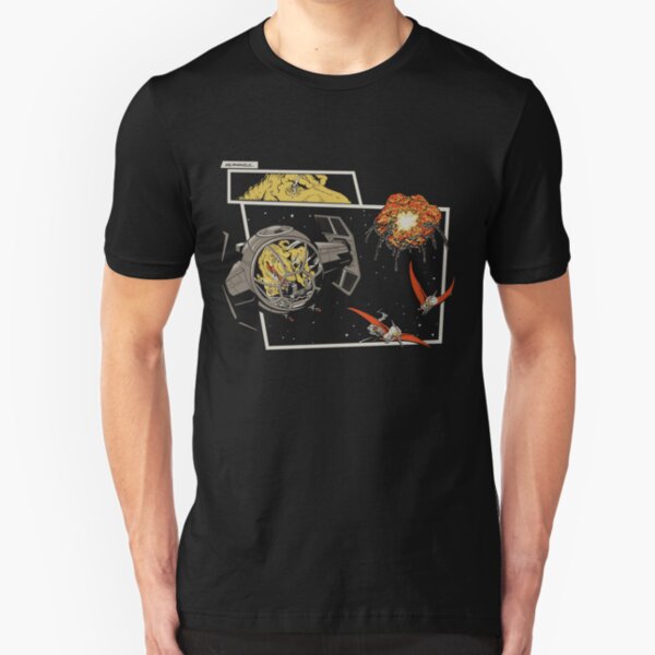 Tie Rex and the Rebeldactyls Slim Fit T-Shirt