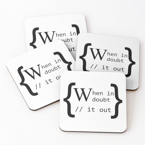 Item preview, When in doubt...  designed and sold by rsty11.