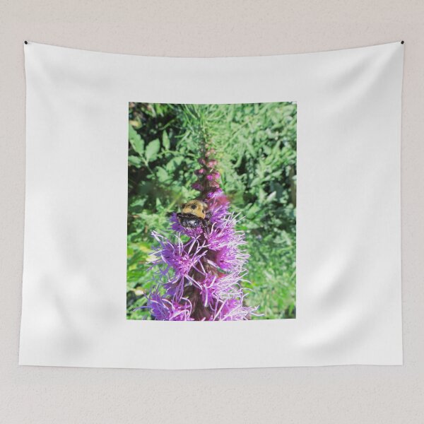Item preview, Yellow Bumble Bee On Purple Flower designed and sold by NC NatureVisions.