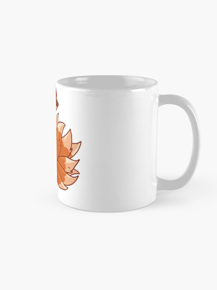 Demon Slayer Manga Anime Kitsune Fox Mask 16 OZ. Ceramic Coffee Mug Tea Cup  White