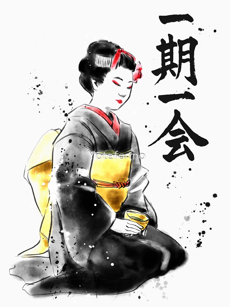 Thumbnail 7 of 7, Classic T-Shirt, Ichigo ichie | An encounter, an opportunity |一 期 一 会 designed and sold by Yoteformo.