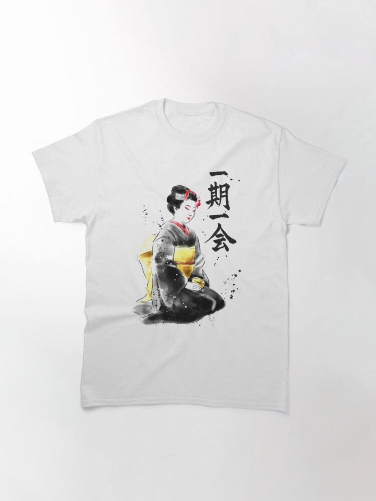 Thumbnail 3 of 7, Classic T-Shirt, Ichigo ichie | An encounter, an opportunity |一 期 一 会 designed and sold by Yoteformo.