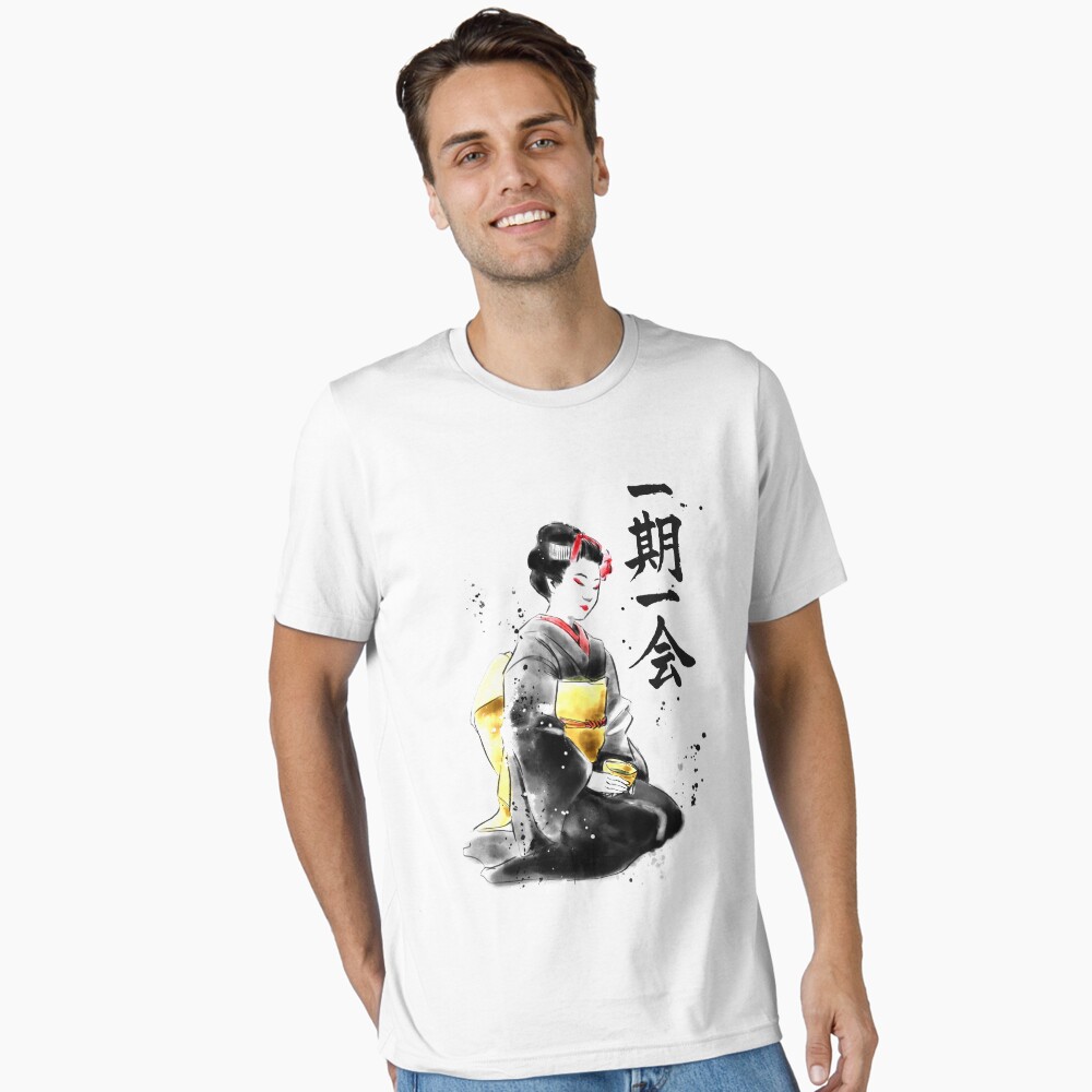Vista previa del artículo con la obra «Camiseta esencial», diseñado y vendido por Yoteformo.