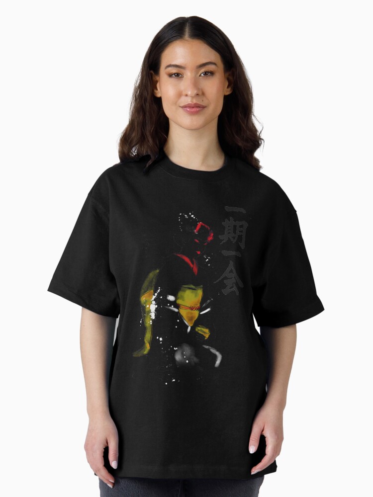 Imagen 1 de 7, Camiseta oversize con la obra Ichigo ichie | Un encuentro, una oportunidad | 一期一会, diseñada y vendida por Yoteformo.