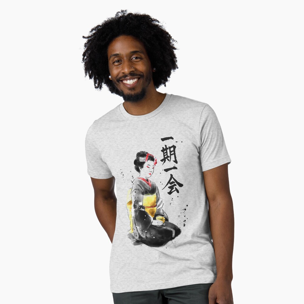 Vista previa del artículo con la obra «Camiseta de tejido mixto», diseñado y vendido por Yoteformo.