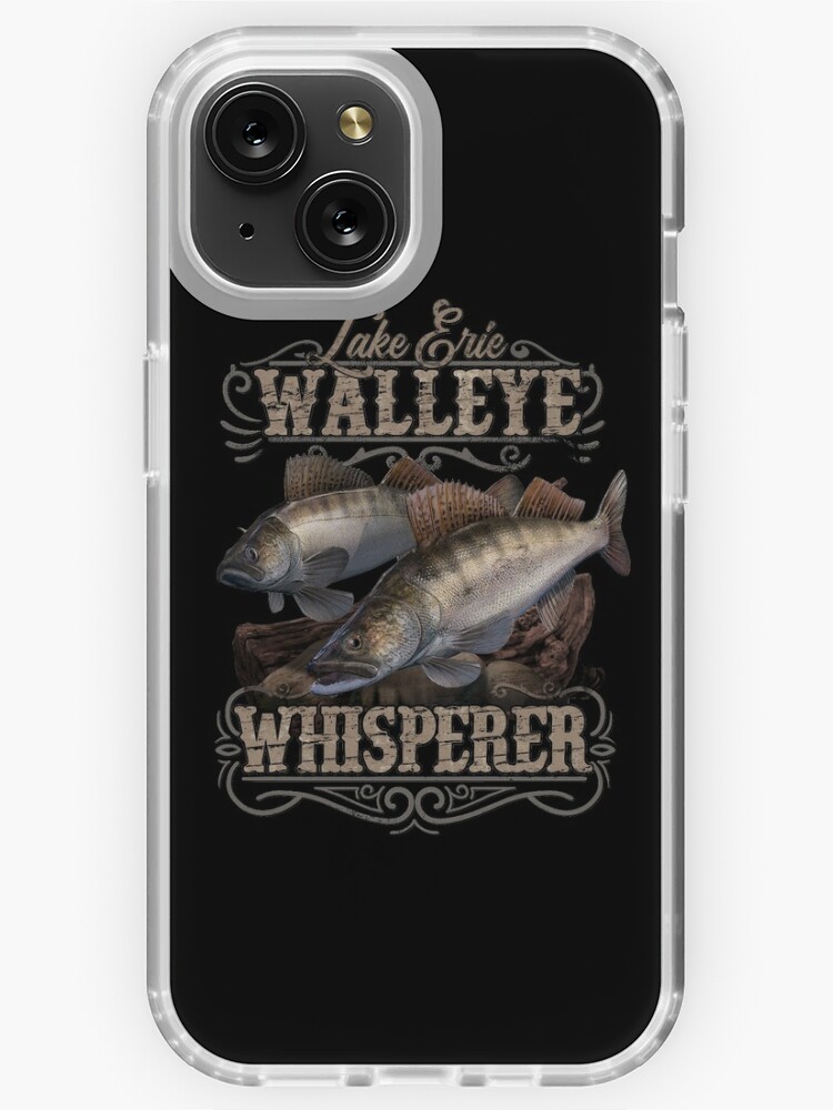 Lake Erie Walleye Whisperer Vintage Fishing  iPhone Case for Sale by  Markus Ziegler