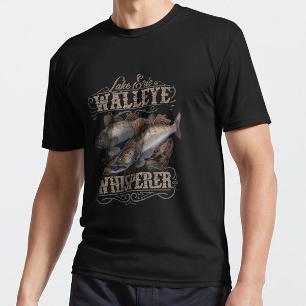 Men's Funny Walleye Fishing T Shirt Fishing Shirts Walleye Tshirt