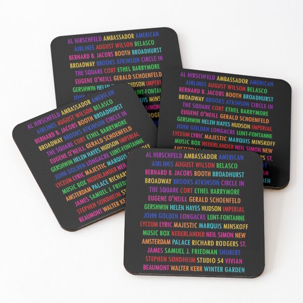 Item preview, Broadway Theatres (1) designed and sold by byebyesally.