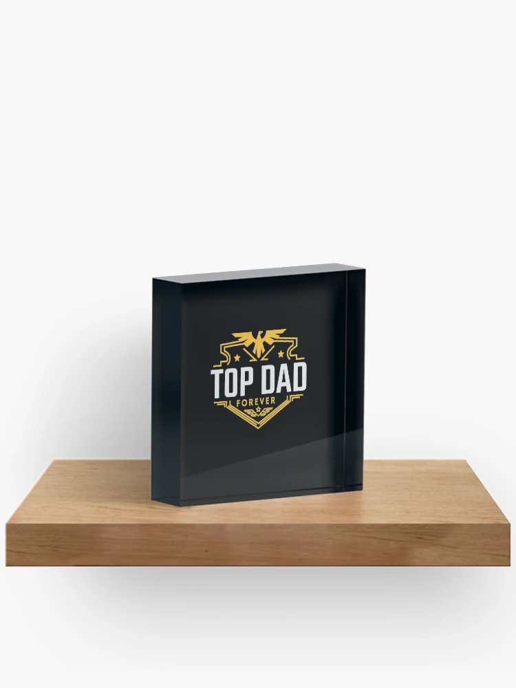 Thumbnail 2 of 5, Acrylic Block, top dad designed and sold by Raeolus.