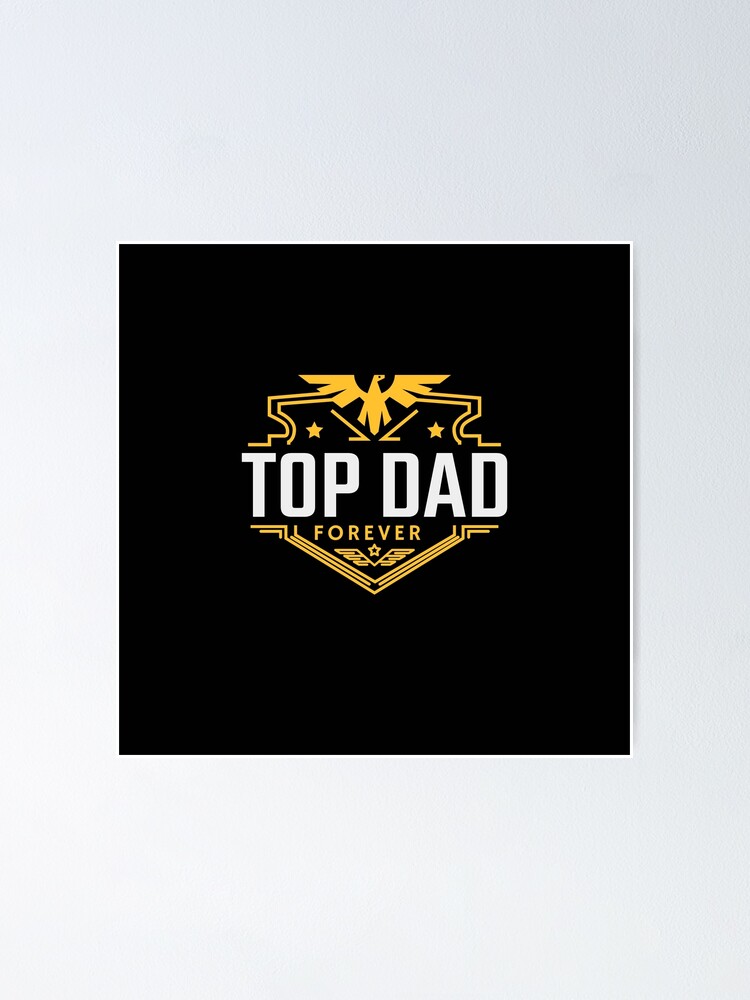 Thumbnail 1 of 3, Poster, top dad designed and sold by Raeolus.
