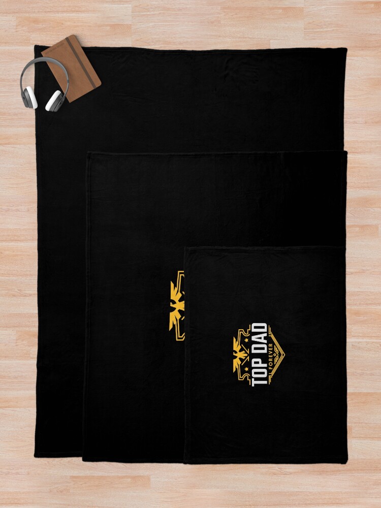 Thumbnail 5 of 6, Throw Blanket, top dad designed and sold by Raeolus.