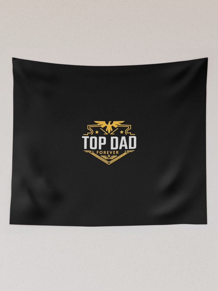 Thumbnail 2 of 3, Tapestry, top dad designed and sold by Raeolus.