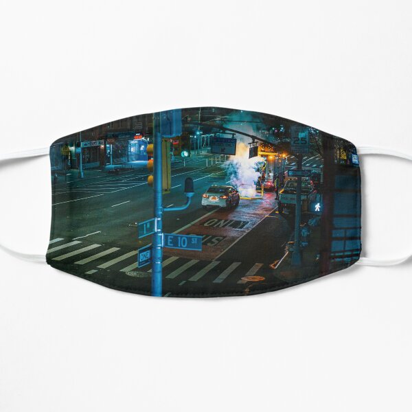 1st Ave and East 10th Street– during Covid-19 Mask