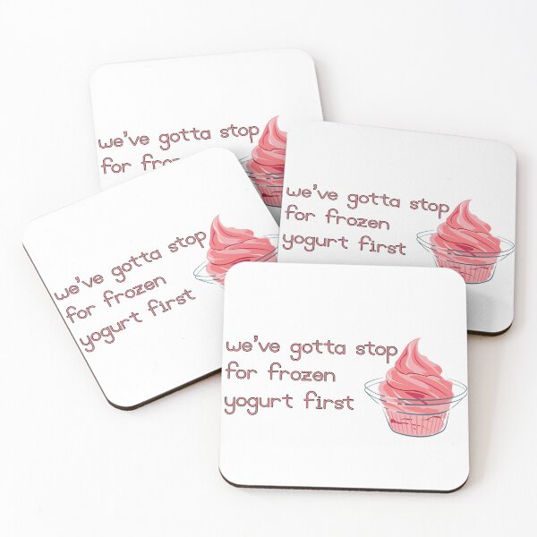 Item preview, We've Gotta Stop for Frozen Yogurt First designed and sold by hannahsshop.