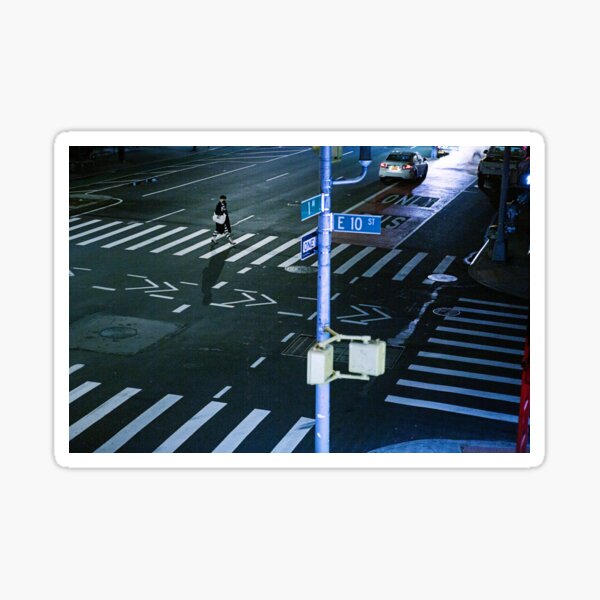 !st Ave and 10th Steet – during Covid-19 Sticker