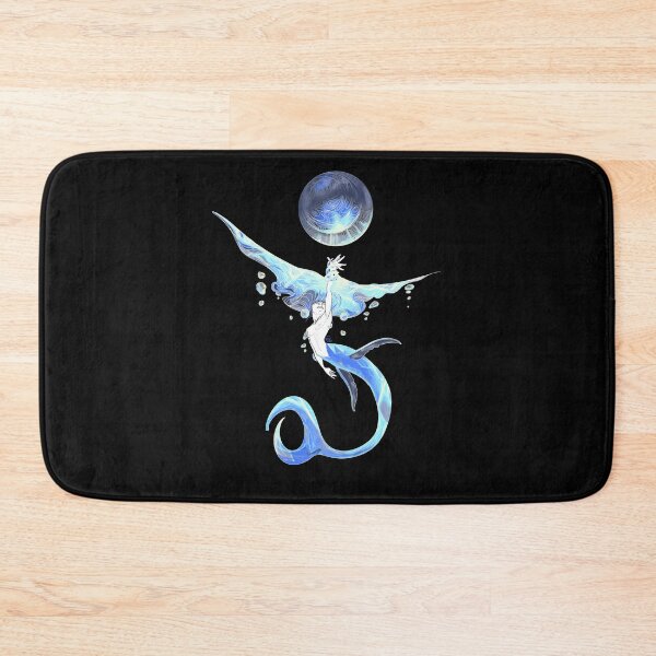 Item preview, Chasing the moon merman designed and sold by LeBakarau.