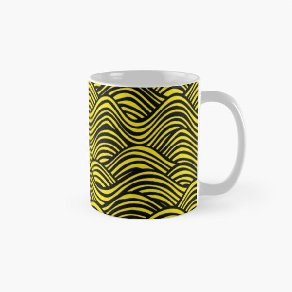 Item preview, Yellow wavey lines drawing- blonde hair texture designed and sold by Matthew554a.