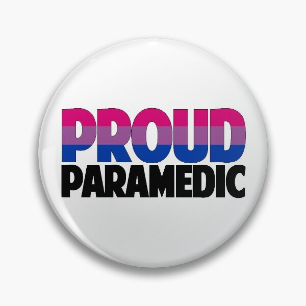 Item preview, Bisexual Paramedic designed and sold by Rainbow Responders.