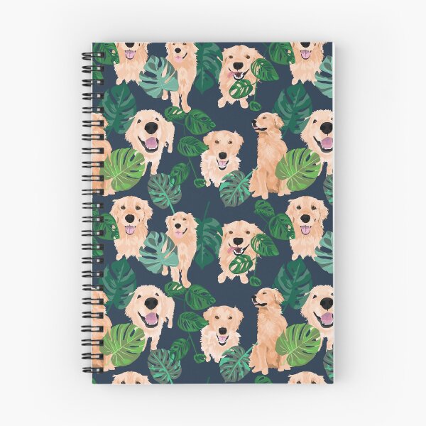Item preview, Golden Retrievers Tropical designed and sold by ArtofACoonhound.