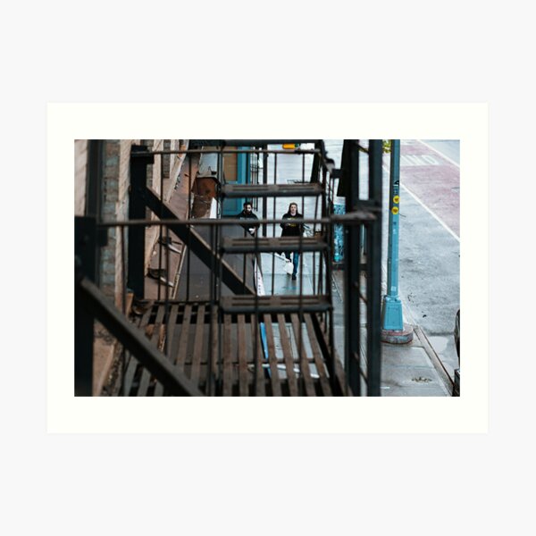 1st Ave At The Beginning of Covid-19 Art Print