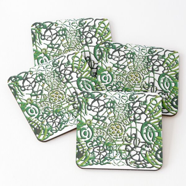 Item preview, Contorsioni verdi designed and sold by PinoNatalizio.