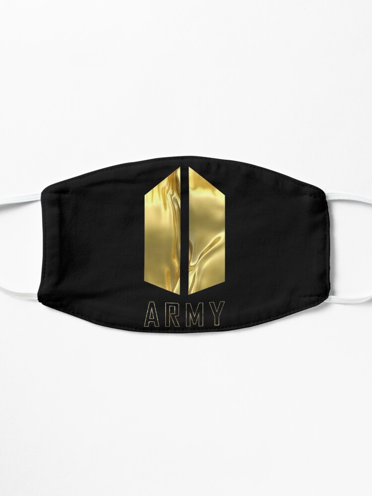 BTS Army Wings logo (liquid gold), K-pop merch