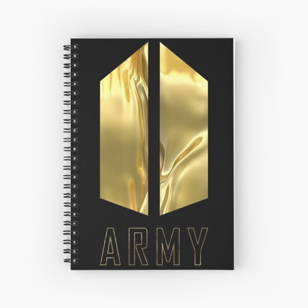 BTS Army Wings logo (liquid gold), K-pop merch