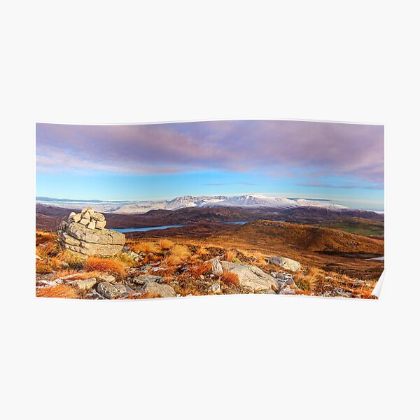 Assynt Giants - Conival and Ben More Assynt Poster