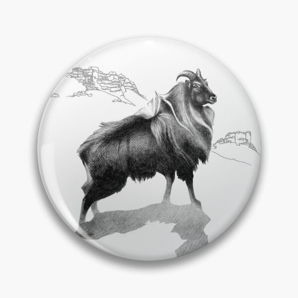 Item preview, Bull Tahr (Thar) Sniffing the Breeze designed and sold by Patricia Howitt.
