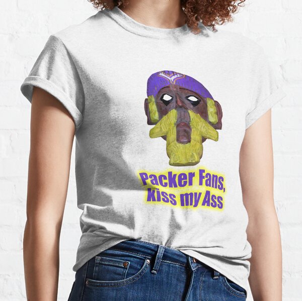 : The Packers Suck - Haters Smack Talk Shirt - Purple and Gold  Version - Text Design - Gold - XXXXL : Clothing, Shoes & Jewelry