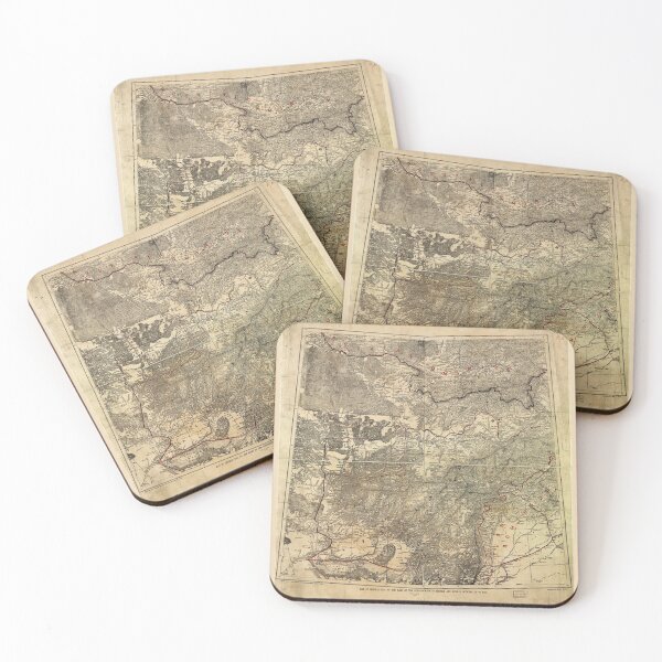 Item preview, Map of Central Asia (1885) designed and sold by allhistory.