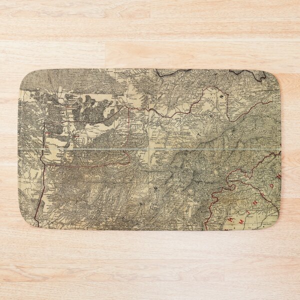Item preview, Map of Central Asia (1885) designed and sold by allhistory.