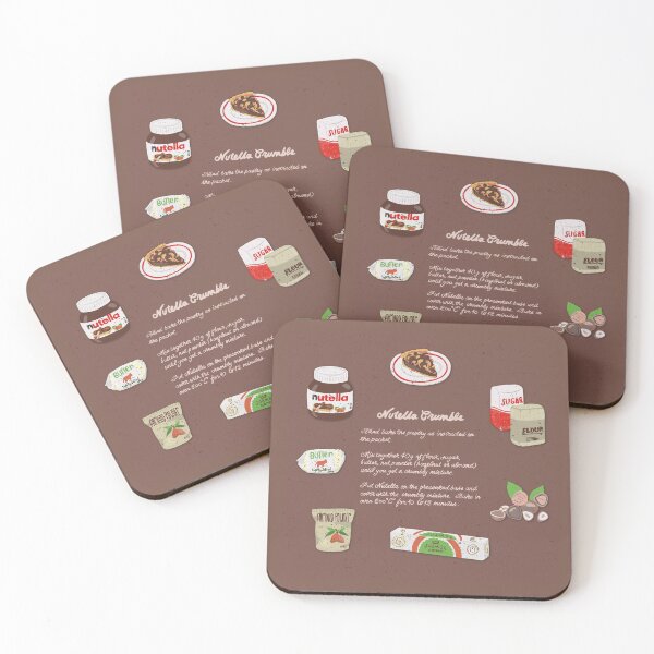 Item preview, HAZELNUT SPREAD CRUMBLE RECIPE designed and sold by axelle1410.
