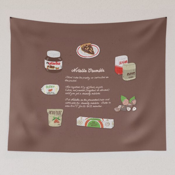 Item preview, HAZELNUT SPREAD CRUMBLE RECIPE designed and sold by axelle1410.