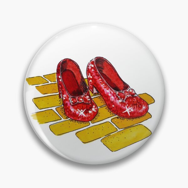 Artikelvorschau, Ruby Slippers von Zauberer von Oz - es gibt keinen Platz wie zu Hause - B entworfen und verkauft von Irina Sztukowski.