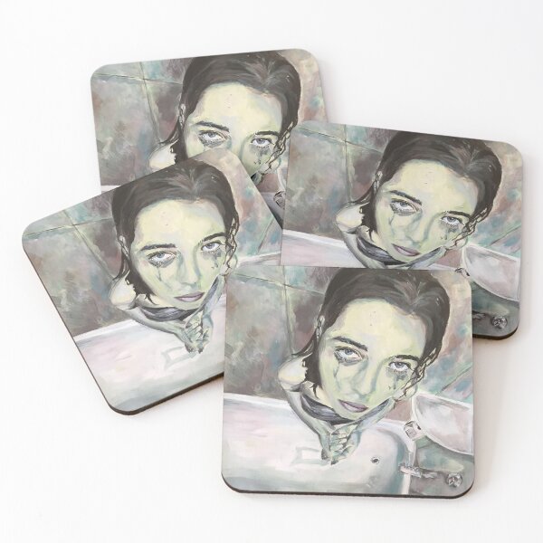 Item preview, Girl in Shower designed and sold by rebeccartt.