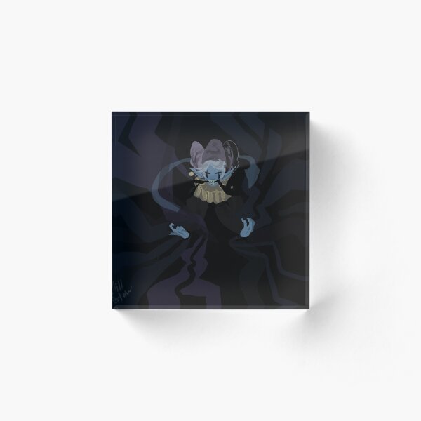 Hum Jevil Acrylic Block