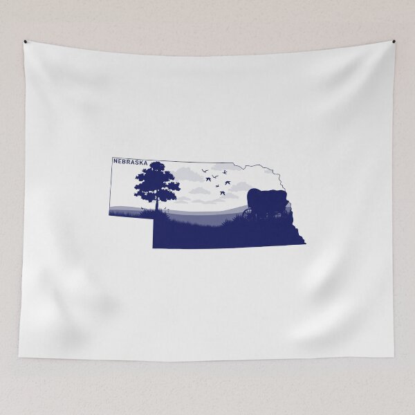 Item preview, Blue Nebraska designed and sold by Clay Heern.