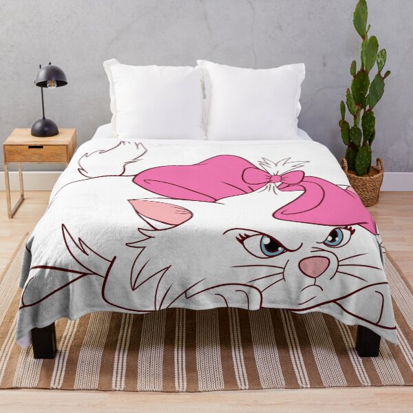 Item preview, cute baby white angry kitty with pink bows designed and sold by Narniax.