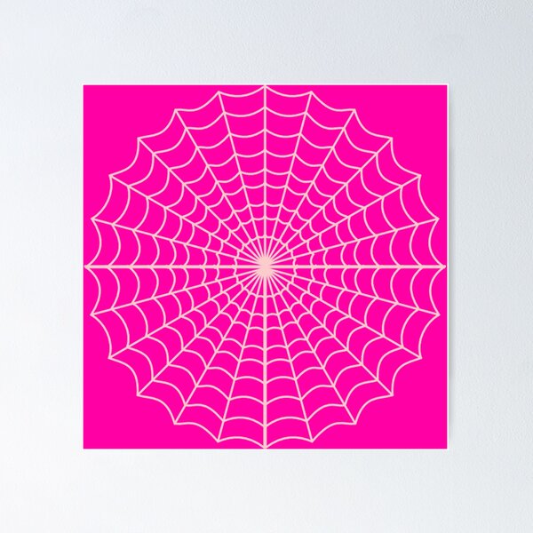 Item preview, Dusty Pink Fuschia web  Spider Web mask designed and sold by Thelittlelord.