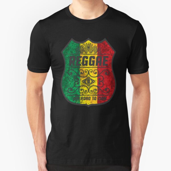jah road to zion Slim Fit T-Shirt