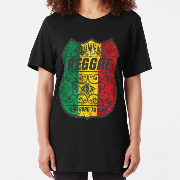jah road to zion Slim Fit T-Shirt