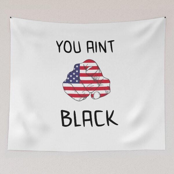 Item preview, you aint black comment 2020 designed and sold by abdellaoui.