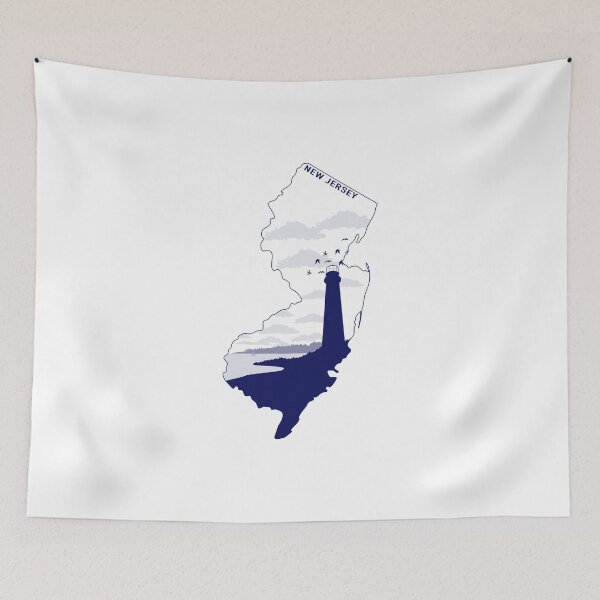 Item preview, Blue New Jersey designed and sold by Clay Heern.