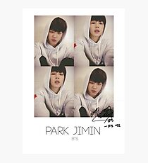 BTS/Bangtan Sonyeondan - Jimin Photocard Photographic Print